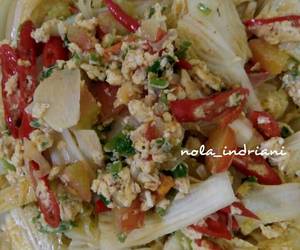 Resep Mudah Sawi Putih orak arik Enak Bergizi Resep Mudah Sawi Putih orak arik Enak Bergizi