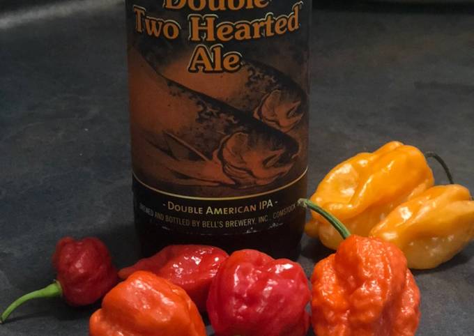 Simple Way to Prepare Ultimate Double Trouble Double IPA hot sauce