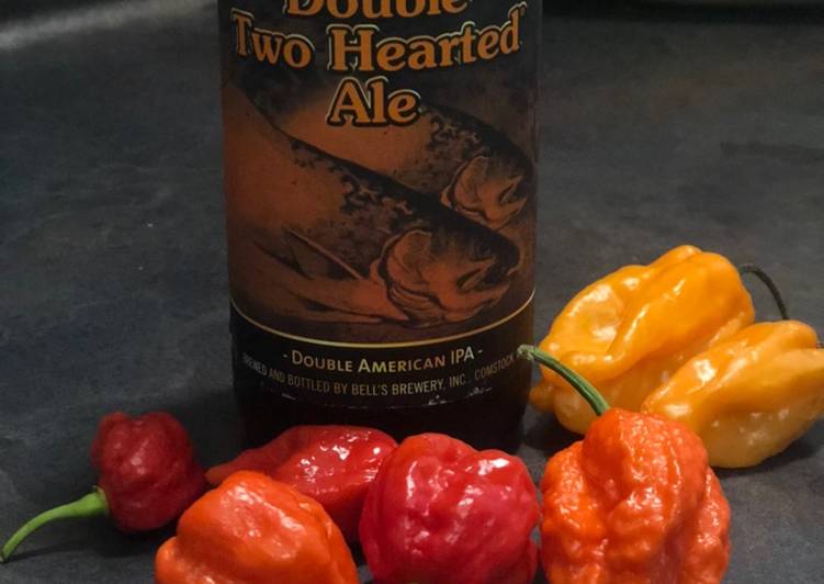 Double Trouble Double IPA hot sauce