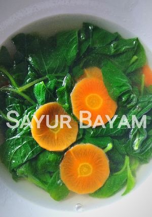 Foto resep Sayur Bayam