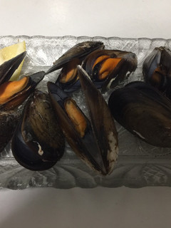 Una foto de Mejillones al vapor