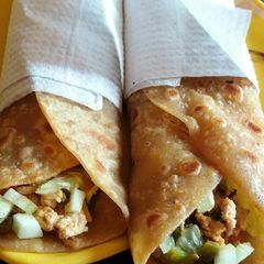 A picture of Paneer Veg Roll.
