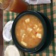 Mote de Ñame y agua de panela