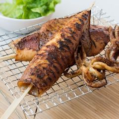A picture of Ikayaki.