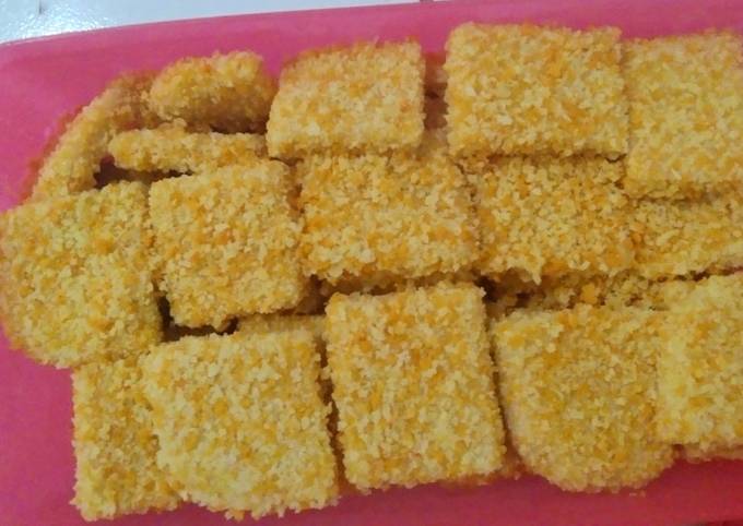 Resep: Nugget ayam wortel Simpel Gampang