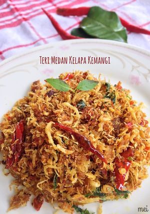 Foto resep Teri Medan Kelapa Kemangi mudah