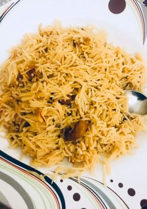A picture of Kashmiri pulao.