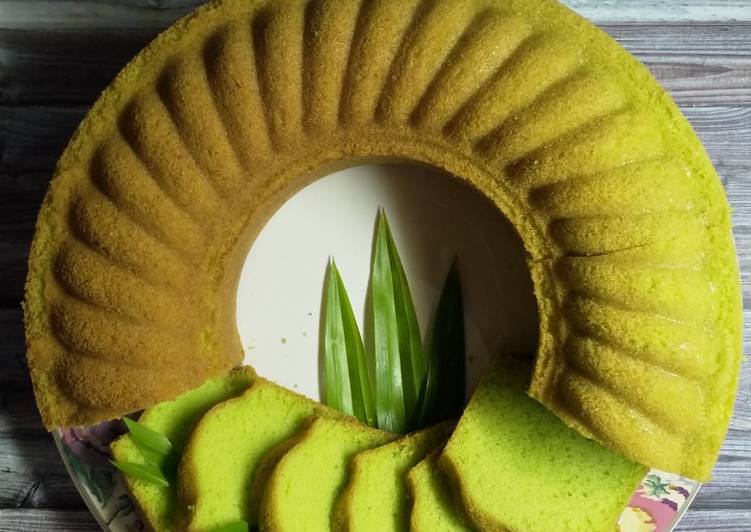 Bolu Pandan Santan