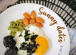 Gambar Sunny dates sarapan sihat