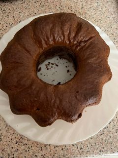 Una foto de Bizcocho fit de chocolate y avena