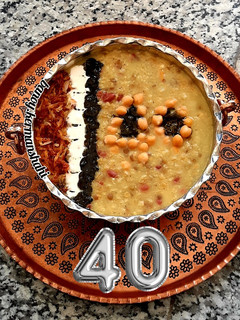 عکسی از دستور آش چله نوزاد (آش گندم ۲)