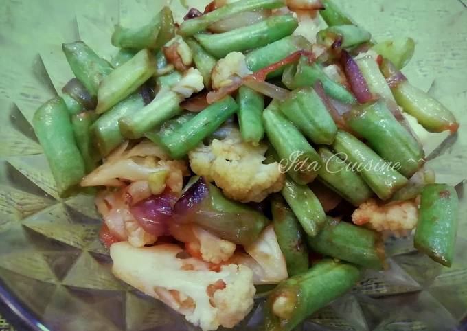 Recipe Appetizing Lauk Pauk Sayur Campur Sos Tiram