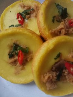 Foto resep Kue lumpur asin teh wawa