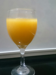 A picture of Pineapple mango juice.