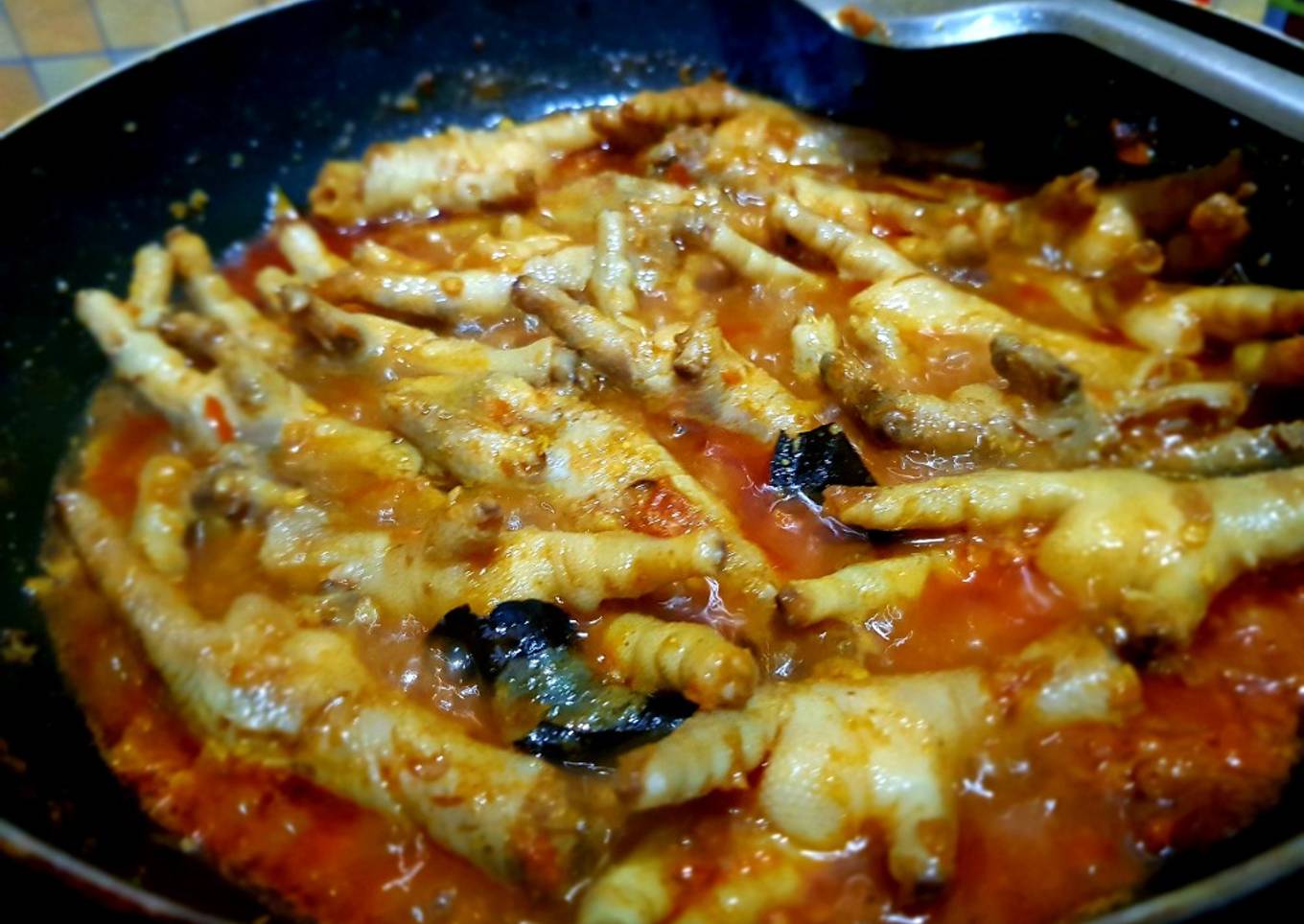 Resep Ceker pedas, Enak Banget