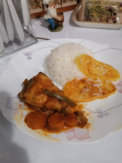عکسی از دستور پلو مرغ 😋
