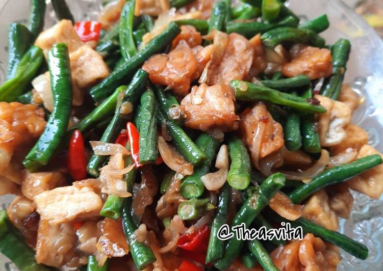 Resep Oseng Tahu Tempe Kacang Saus Tiram Yang Lezat