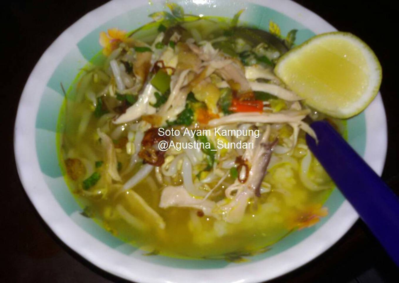 7. Soto Ayam Kampung versi Soto Solo