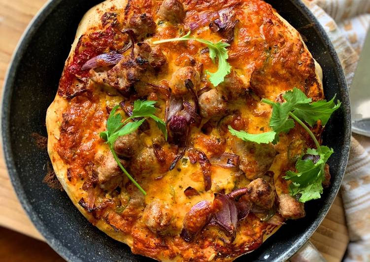 Steps to Make Super Quick Homemade Cheats Deep Pan Pizza