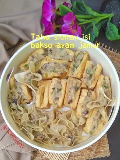 Foto resep Tahu siomay bakso ayam jamur