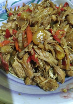 Foto resep Ayam suwir kecap