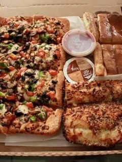 صورة لوصفة بيتزا