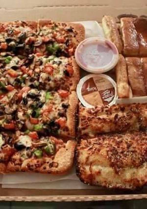 صورة لوصفة بيتزا
