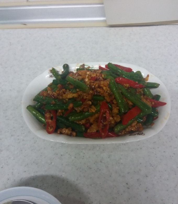Foto resep Sambel goreng tempe dan kacang panjang