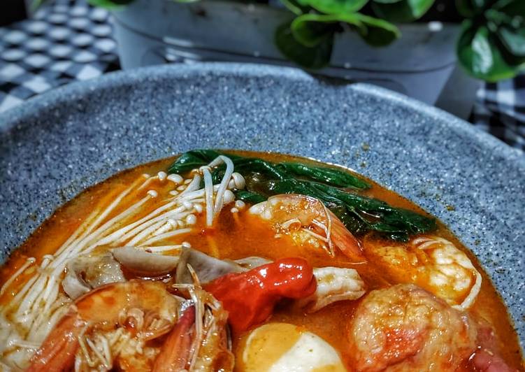 Cara Gampang Membuat TomYam, Lezat Sekali