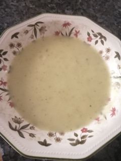 Una foto de Crema de calabacín