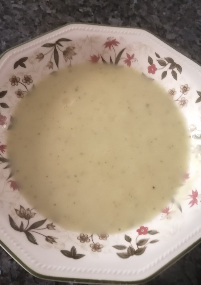 Una foto de Crema de calabacín