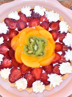 Una foto de Tarta Frutal Mixta