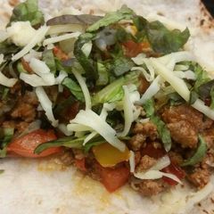A picture of Guajillo Turkey Tacos.