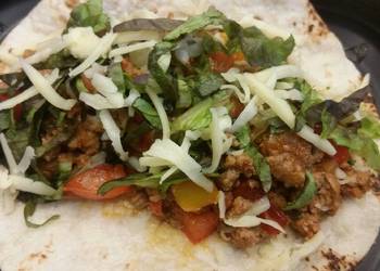 Fresh, Cooking Recipe Guajillo Turkey Tacos Delicious Nutritious