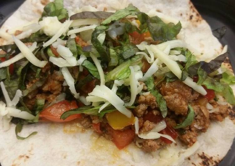 Simple Way to Prepare Super Quick Homemade Guajillo Turkey Tacos