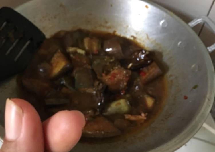 Terong pedes kecap Terong pedes kecap