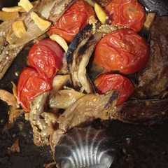 بادمجان سرخ شده با سیب زمینی و گوجه😋❤️-レシピのメイン写真