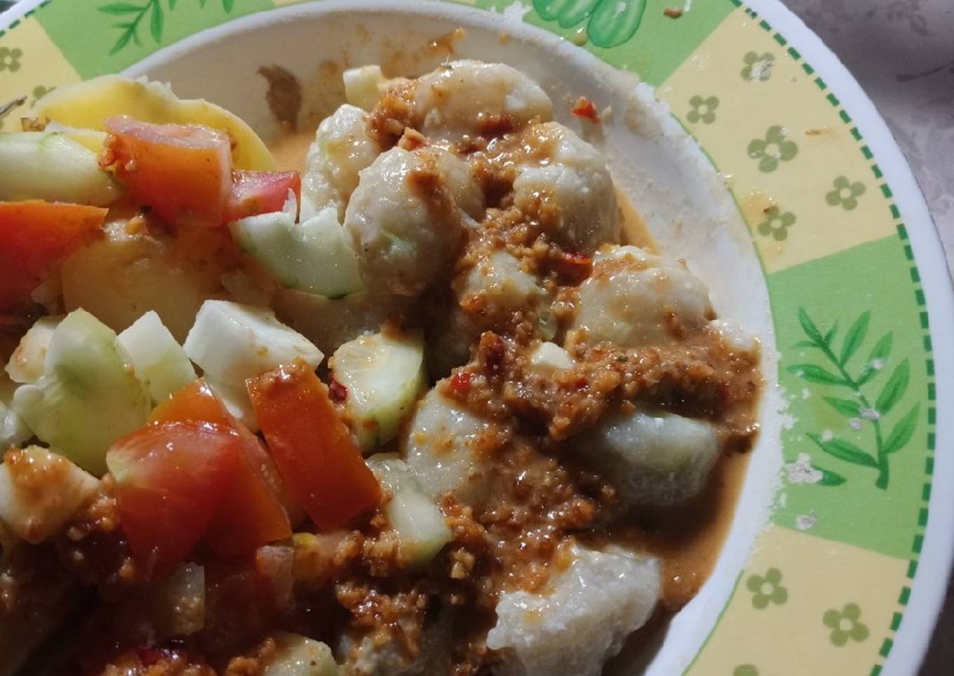 Cilok Tahu Bumbu Pecel