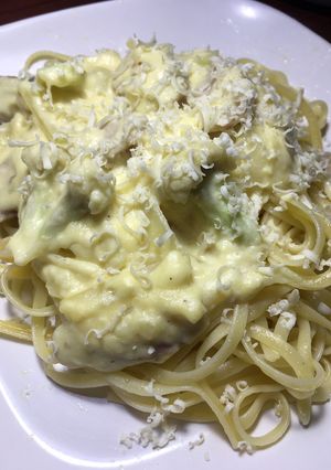 Foto resep Fettucine carbonara