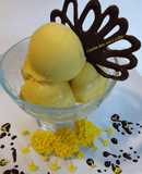 Helado de mango elaborado con la Monsieur Cuisine Plus