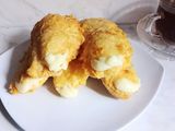 Pisang goreng kopong isi Fla Keju