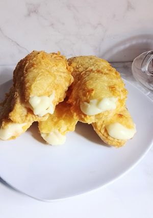 Foto resep Pisang goreng kopong isi Fla Keju