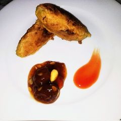 A picture of Fish cutlets.