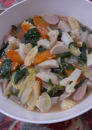 Foto resep Capcay kuah