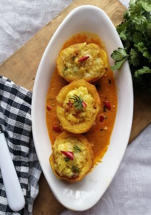 পনিরের পুর ভরা আলুর দম (paneer r pur bhora aloor dum recipe in Bengali) রেসিপির প্রধান ছবি