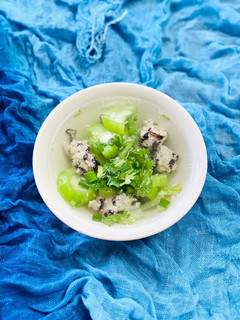 Hình của món Canh Mướp Nấu Mọc.