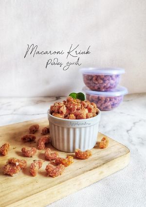 Foto resep Macaroni Kriuk pedas gurih