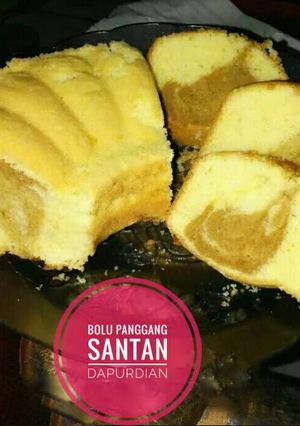 Foto resep Bolu panggang santan