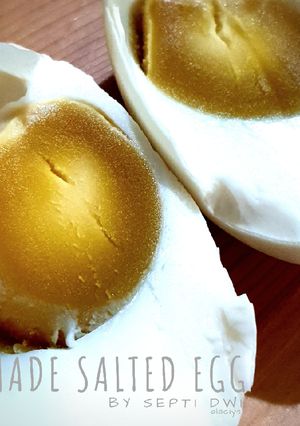 Foto resep Homemade Salted Egg aka. Telur Asin Masir!!