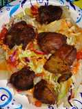 Chicharrones de cerdo en freidora de aire